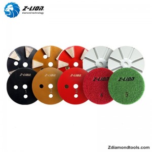 Z-LION 5 ступеней для сухой полировки камня ZL-FSP5