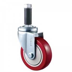 Средняя нагрузка - хромированный корпус с красным колесом Diamand TPE