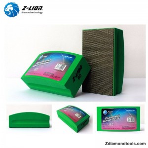 ZL-37CA гальванизированная дешевая алмазная ручная полировка для мрамора