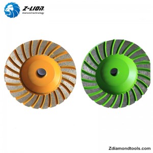 Круг алмазный ZL-21 4 дюйма для камня, шлифование бетона