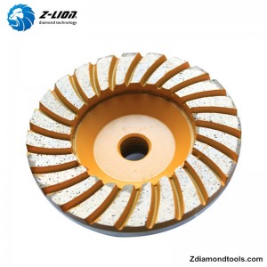 Круг алмазный ZL-21 4 дюйма для камня, шлифование бетона
