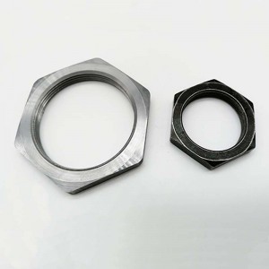 пользовательские токарные шестигранные гайки M28 * 1