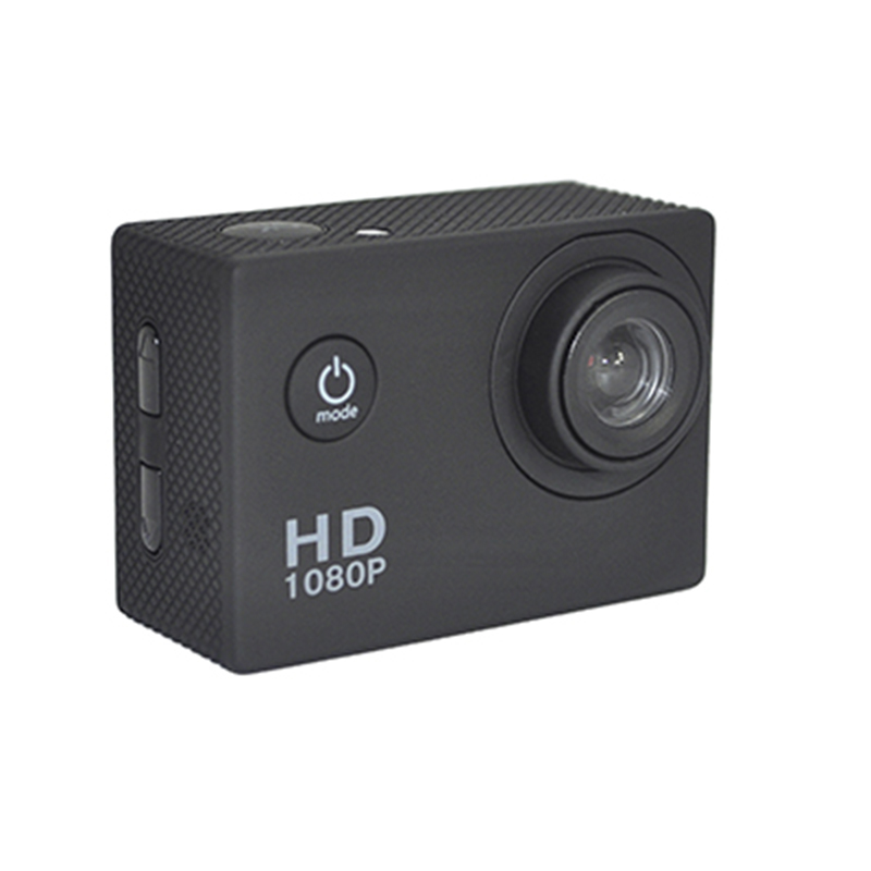 Портативный Real HD 720P Экшн-камера 140-градусный угол обзора 2,0-дюймовый экран D12A