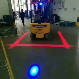 E; ectric Stacker Warning Красный индикатор безопасности зоны