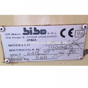 Bibo Автоматическая машина для штамповки и штамповки кожаных ремней