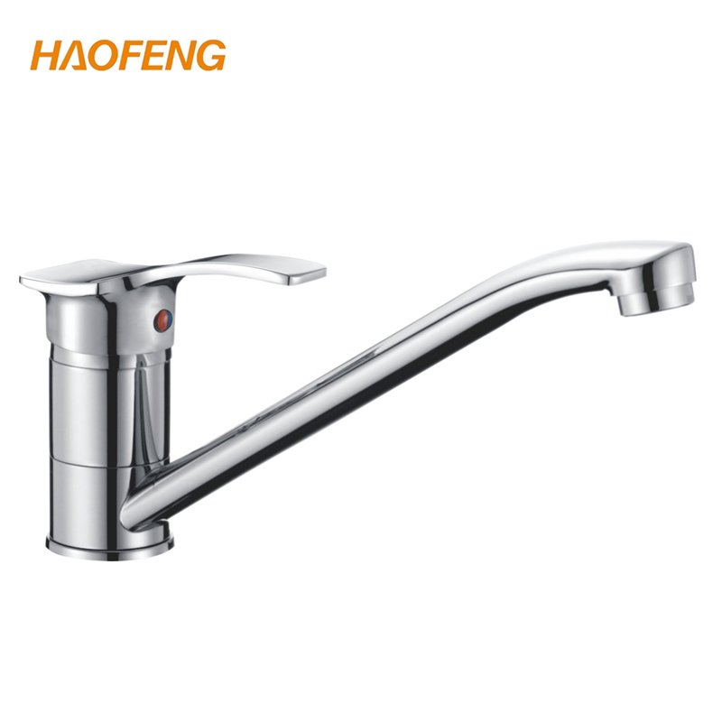 Кухонный кран горячей и холодной мойки-6509