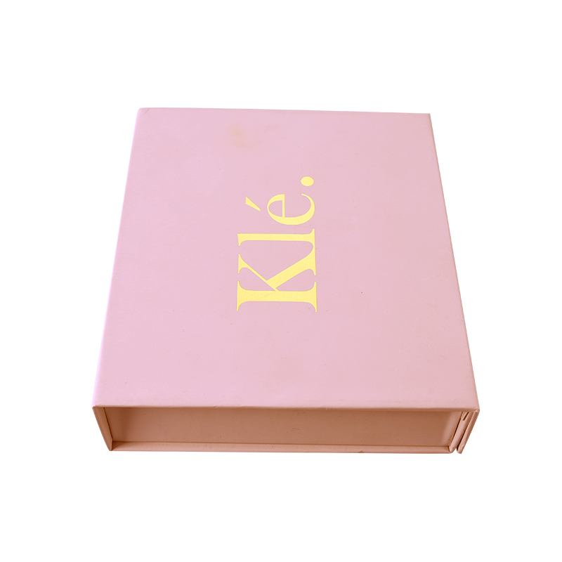 Индивидуальная упаковка складной роскошный магнитный большой розового золота простой бумаги картон подарочной коробке