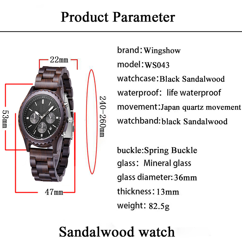 Роскошные подарки мода деревянные часы мужчины случайные военные мужские часы
