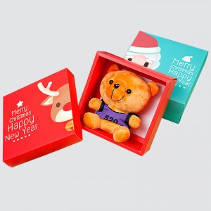 Подарочная коробка из мультфильма на Рождество и Новый год