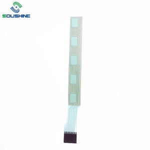 Схема переключателя емкостного мембранного переключателя, настроенная OEM