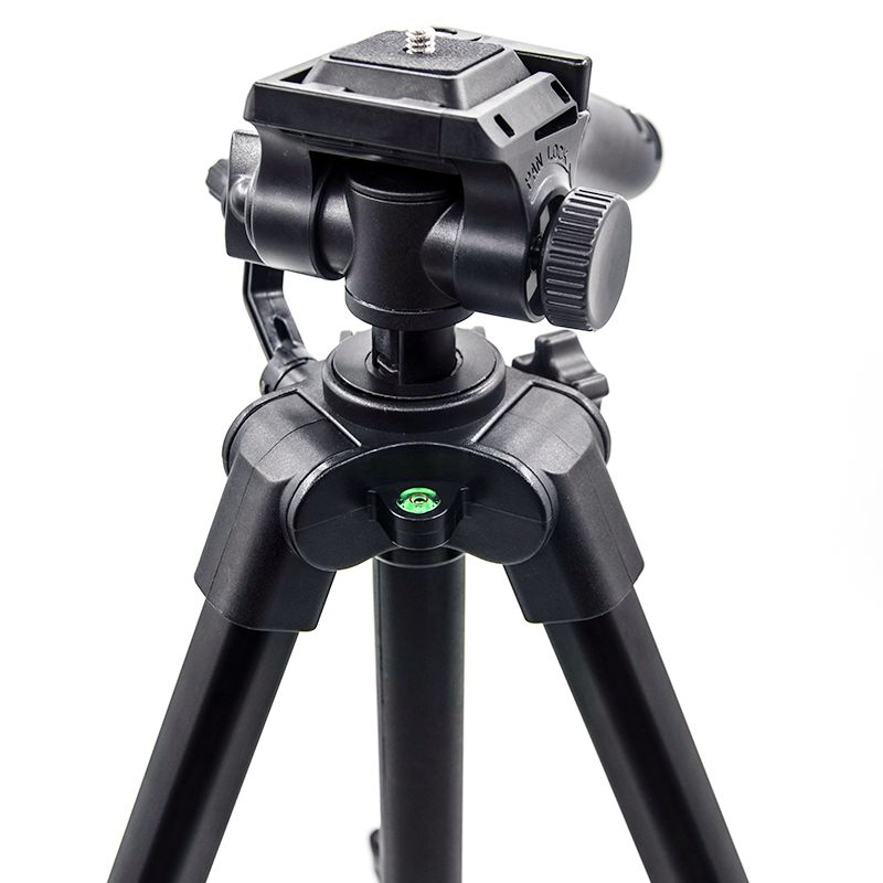 Kingjoy VT-930 Портативная алюминиевая DSLR камера-штатив с панорамированием наклона, зажим для телефона, сумка для переноски