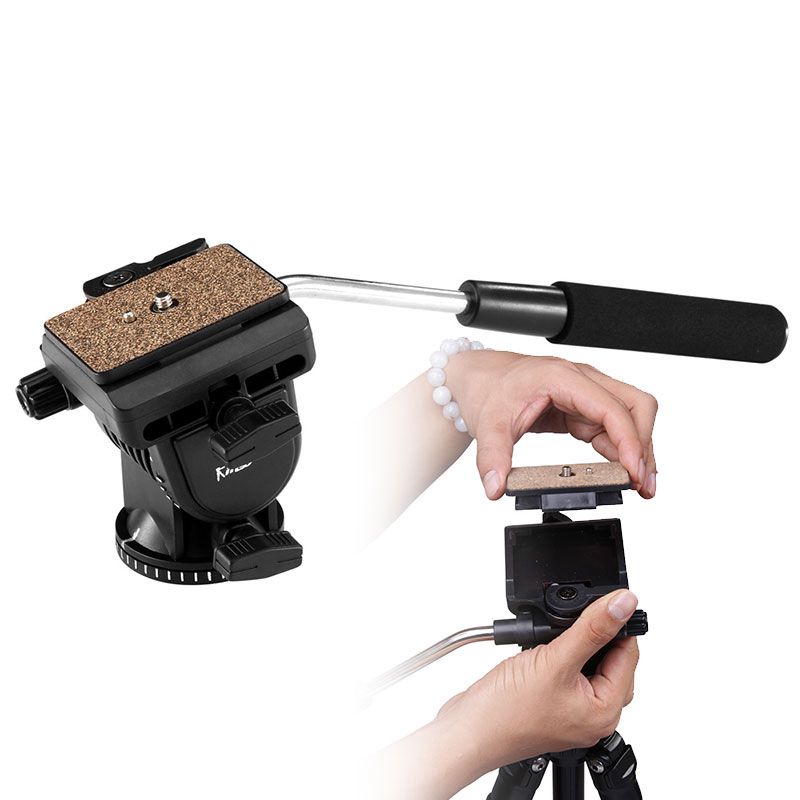 Kingjoy VT-1500 Регулируемая подставка для видеокамеры со съемной подставкой для жидкости