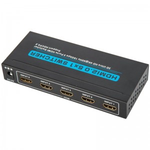 V2.0 HDMI 5x1 Switcher Поддержка 3D Ultra HD 4Kx2K при 60 Гц HDCP2.2
