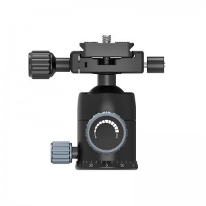 KINGJOY G0S новый дизайн 360-градусная вращающаяся шариковая головка с быстросъемной пластиной arca swiss