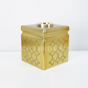 Круглые аксессуары для ванной комнаты с мозаикой из золота и лазерной резки