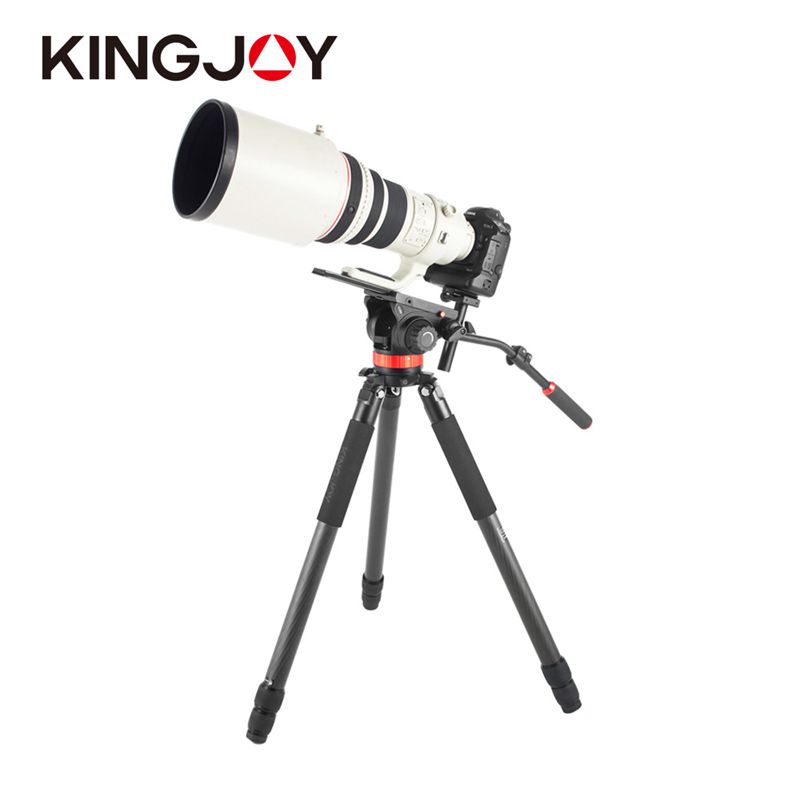 Kingjoy Профессиональная гибкая карбоновая видеокамера штатив K4207
