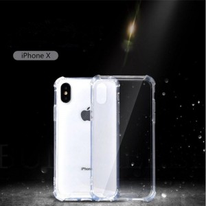 iPhone X \/ iPhone XS TPU + PC прозрачный и противоударный чехол для мобильного телефона