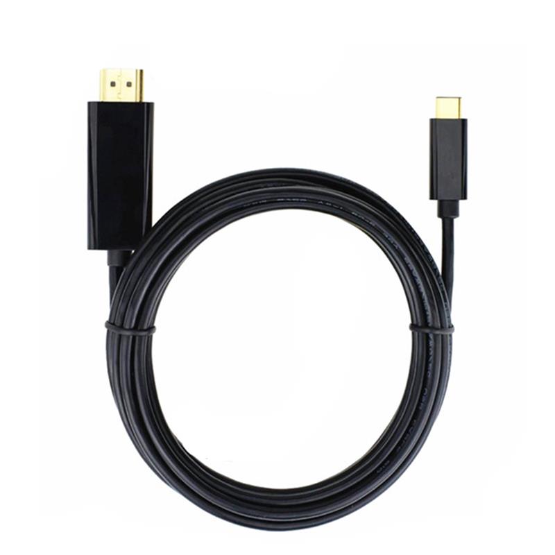 Кабель USB C к HDMI 6 футов (4K @ 60 Гц), кабель USB типа C к HDMI [Совместимо с Thunderbolt 3] для MacBook Pro 16 '' 2019/2018/2017, MacBook Air / iPad Pro 2019/2018, Surface Book 2, Samsung S10 , и больше