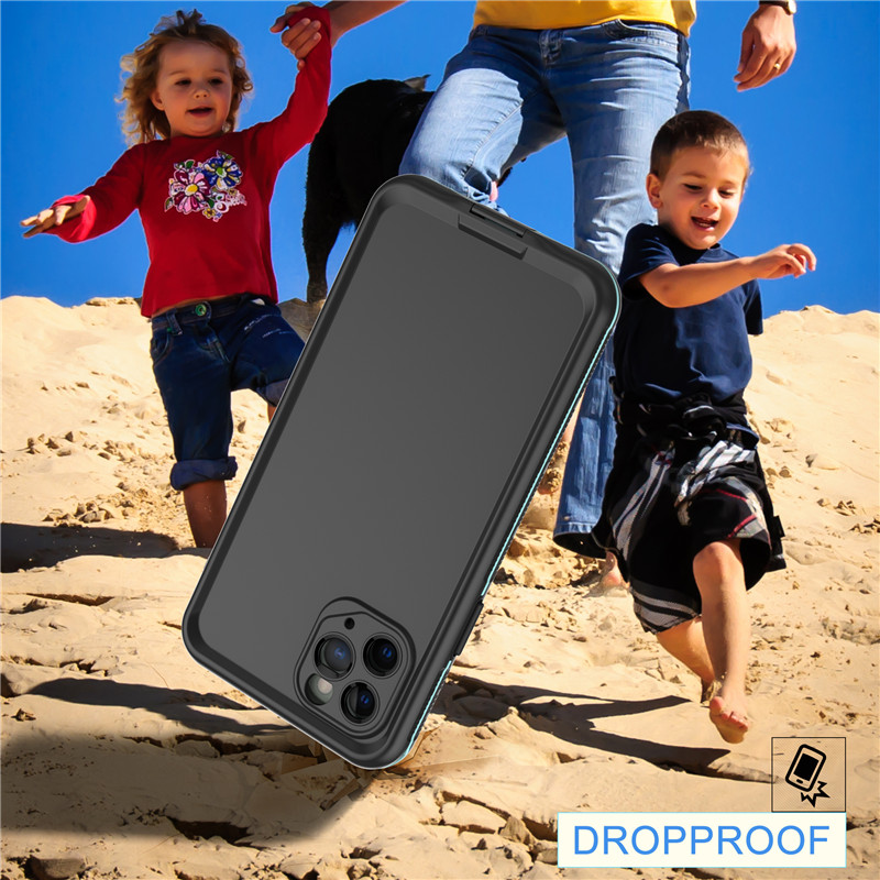 Водонепроницаемые аксессуары для мобильных телефонов. Водонепроницаемая сумка для телефона. Погружной чехол для iPhone 11 Pro (синий) ...