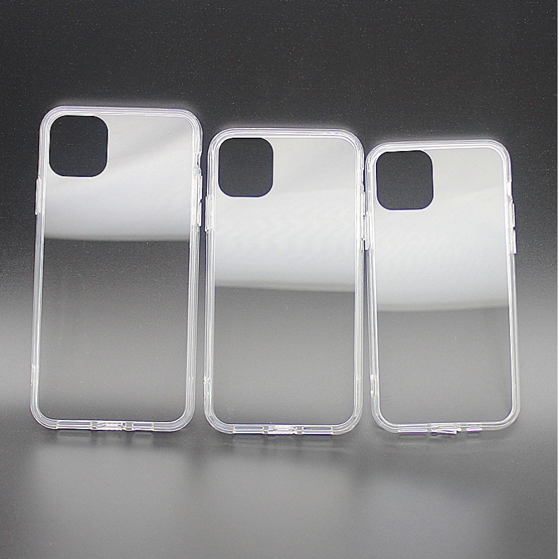 Прозрачный чехол для смартфона TPU + PC для iPhone 11 серии 5,8 дюйма / 6,1 дюйма / 6,5 дюйма