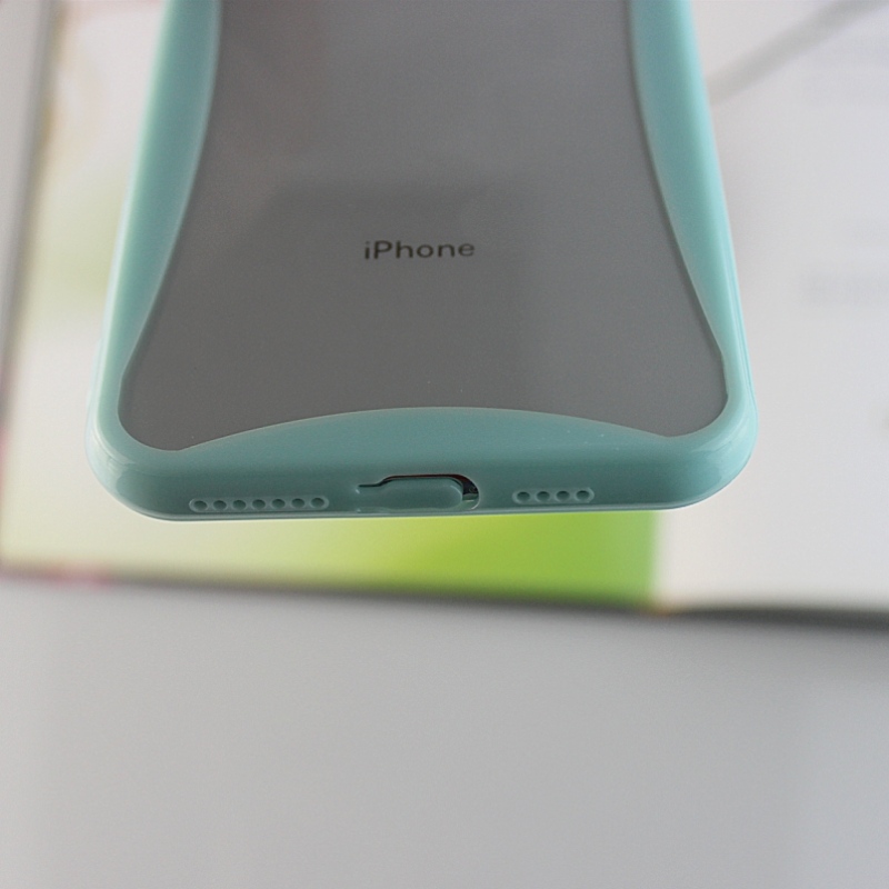 Красочный чехол для мобильного телефона с изогнутым краем для iPhone X / XS с отверстиями для ремешка и заглушкой от пыли