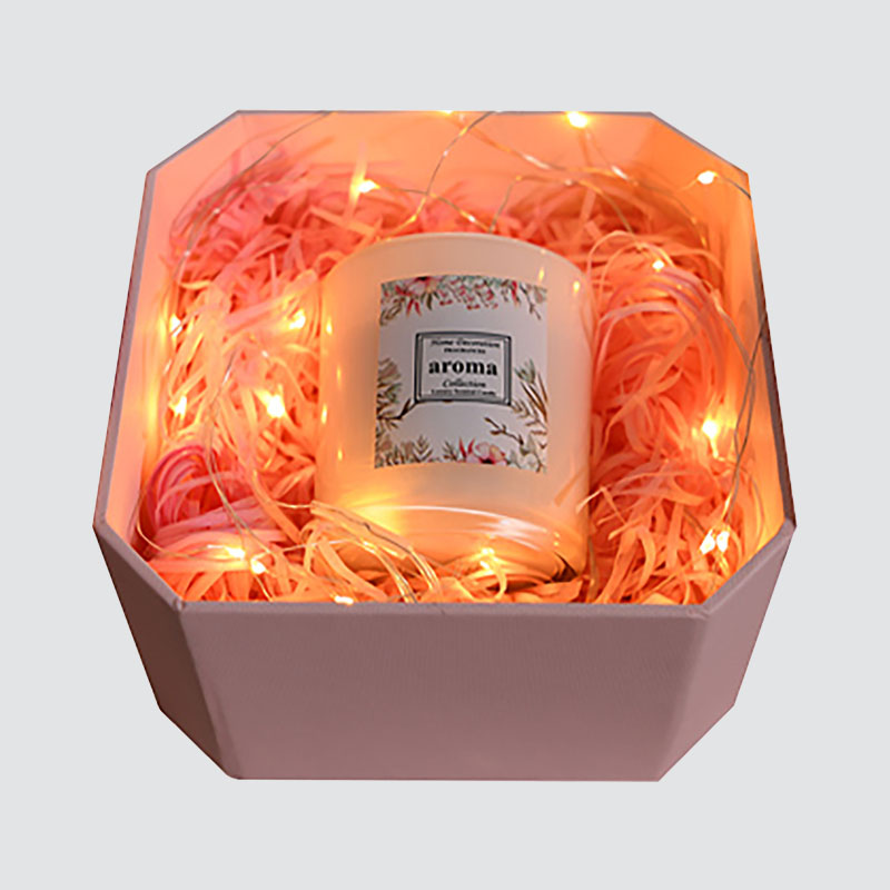 Розовая Сладкая Бантом Подарочная Коробка Лоскутная Чашка Свечи Шоколад Изысканная Подарочная Коробка