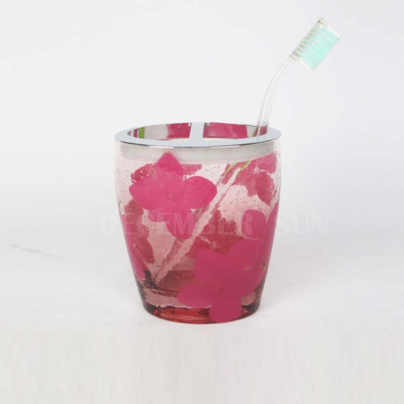 6 штук стеклянных аксессуаров для ванной