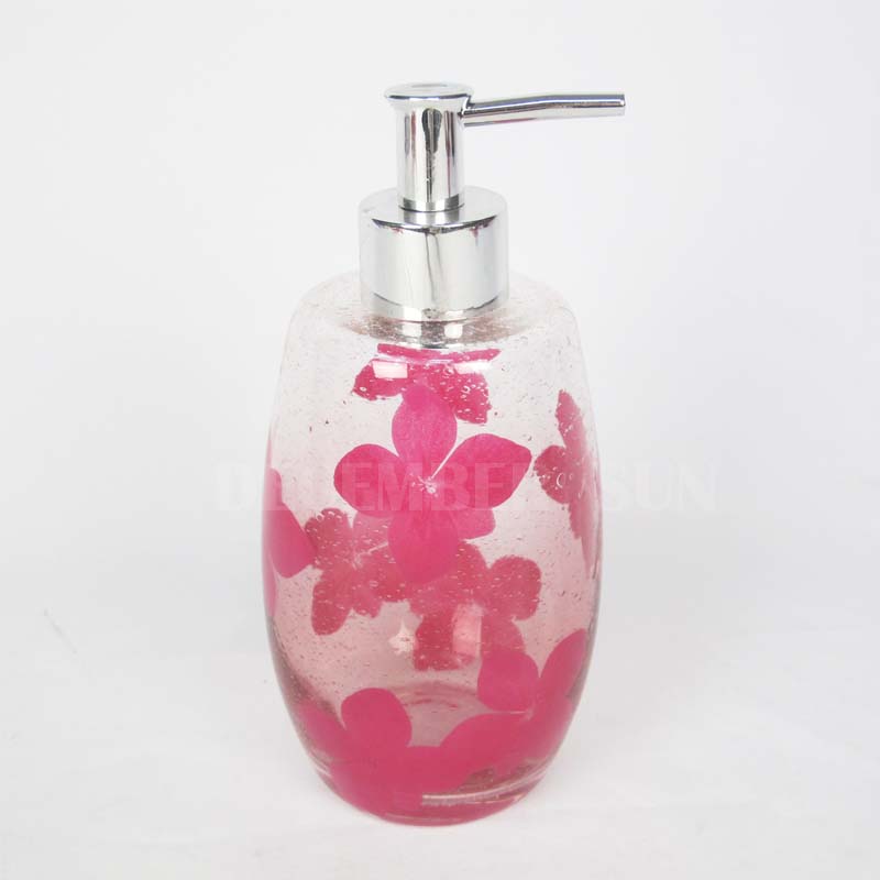 6 штук стеклянных аксессуаров для ванной