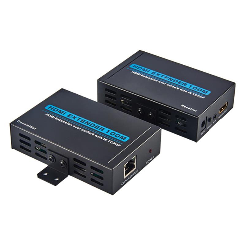 V1.3 HDMI расширитель 100m, одножильный 5e / 6 кабель для поддержки полной очистки 1080P