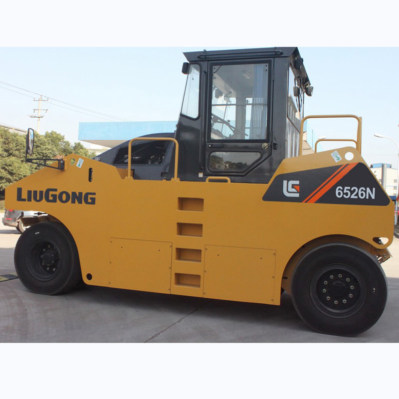 Liugong Официальный производитель 26т механический однобарабанный дорожный каток Clg6526