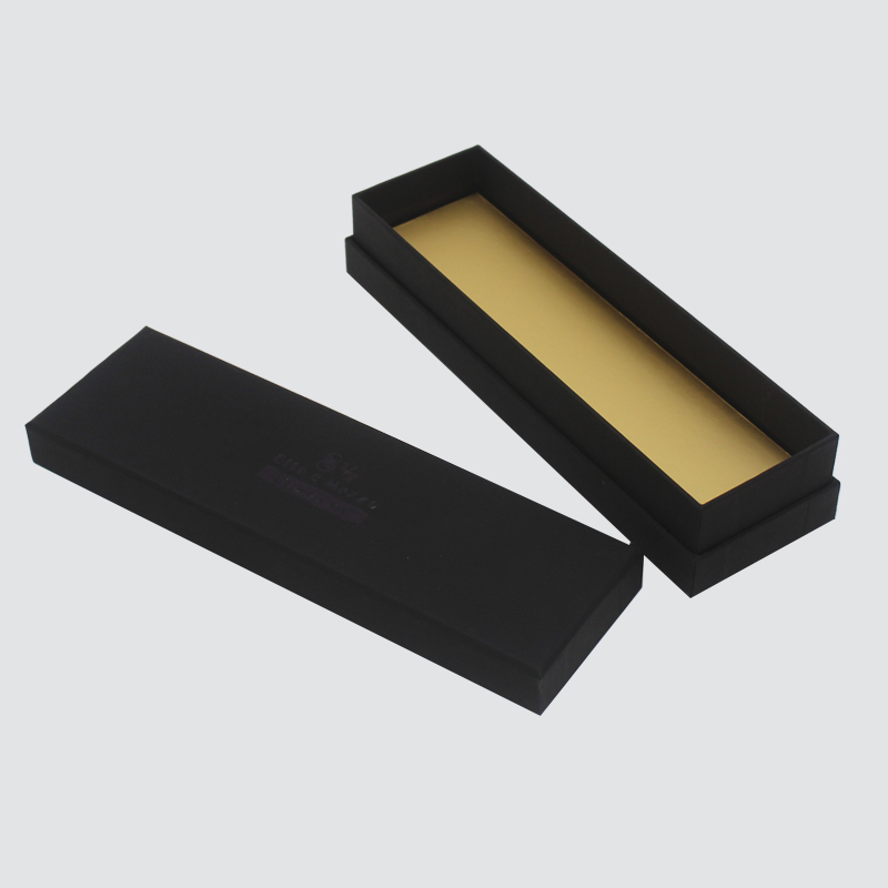 Индивидуальные Классический Черный Ящик Ювелирные Изделия Ожерелье Подарочная Коробка