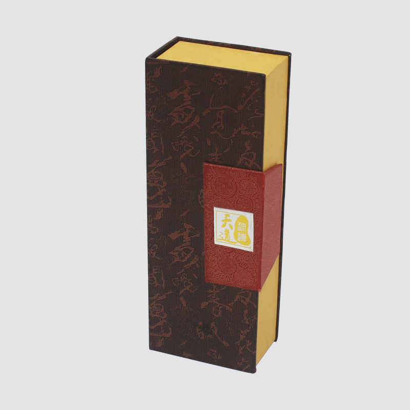 Классический традиционный почерк с тиснением магнитом откидная крышка подарочной коробке