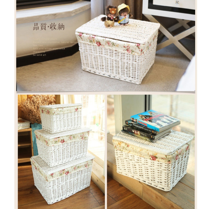 Настольная корзина для хранения ручной работы