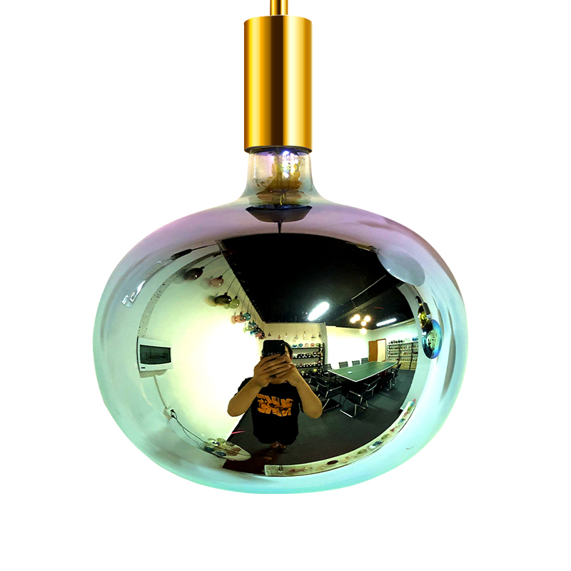 G200 4W 7 - цветная декоративная led внутри и снаружи винтовая лампа