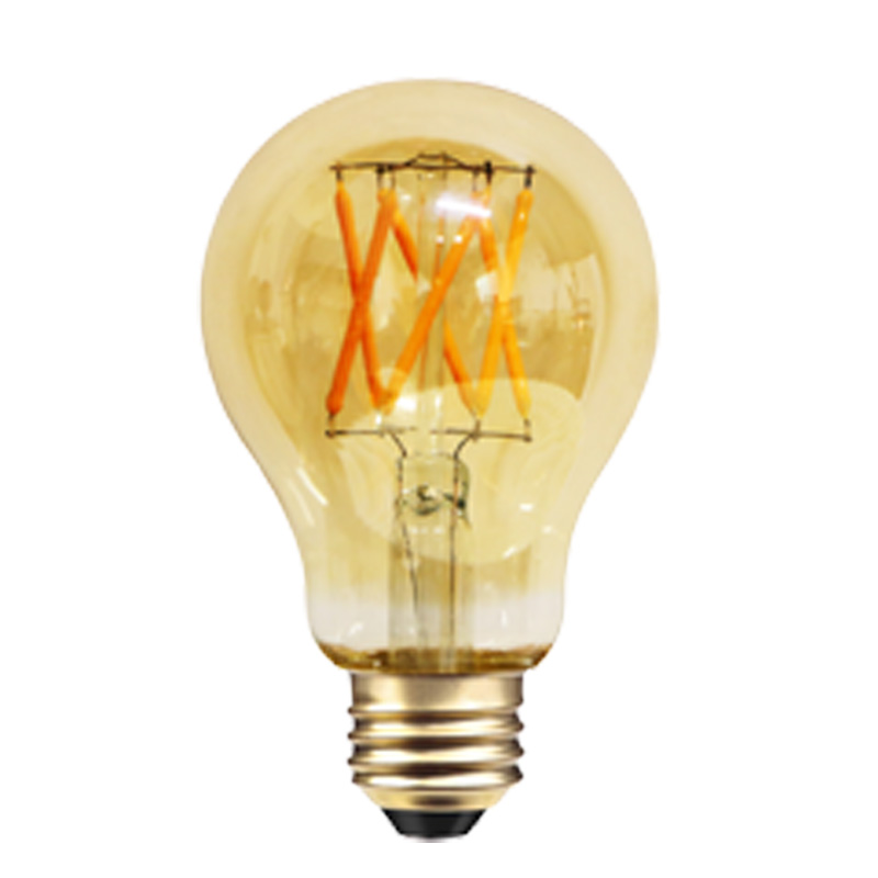 P60 2200K 2W 4W темно - янтарное стекло led мягкая лампа