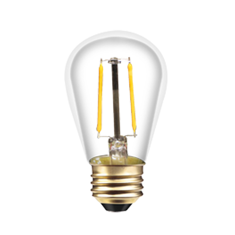 P60 2200K 2W 4W темно - янтарное стекло led мягкая лампа