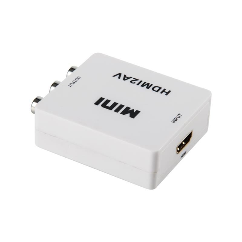 Конвертер Mini Size HDMI в AV / RCA 1080P