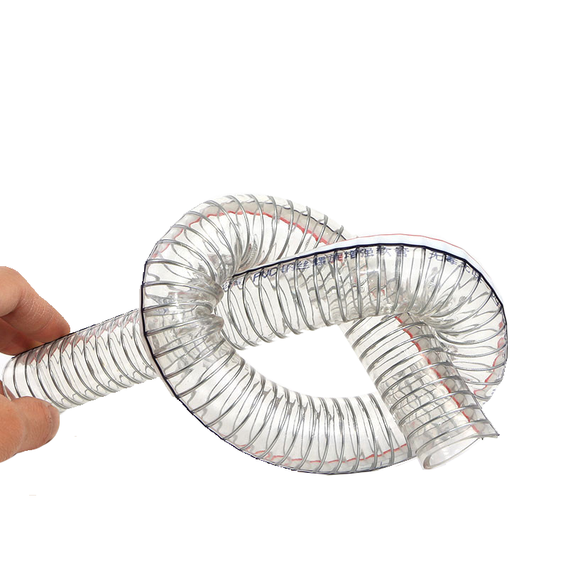 Китайский завод 2-дюймовый гибкий шланг ПВХ стальной проволоки усиленный sprial шланг