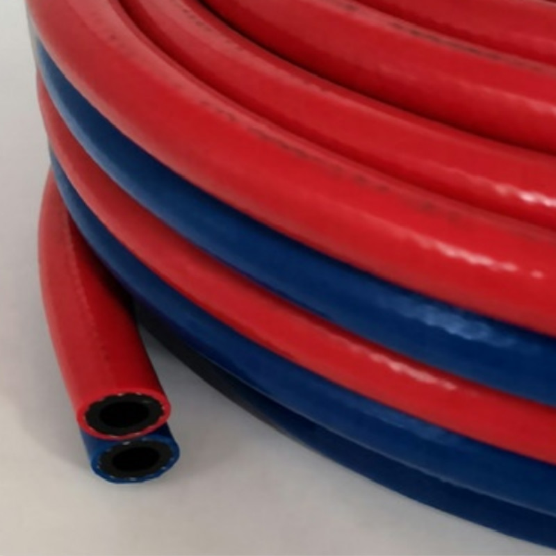 Кислородный \/ ацетиленовый шланг ПВХ \/ двойной сварочный шланг, сделанный в Китае