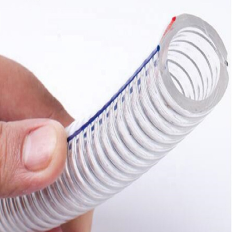 Фабрика прямой ПВХ спираль стальной проволоки армированный шланг с высоким давлением