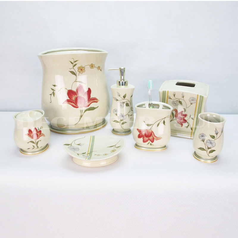 Красивый дизайн-отель керамический набор для ванной комнаты