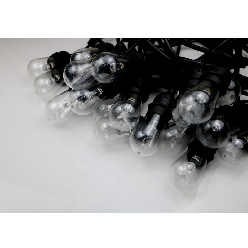 Наружные струнные лампочки теплого белого цвета для выбора рождественского украшения струнного света