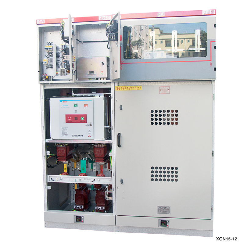 Распределительное устройство XGN15-24 (RMU) для внутреннего применения с высоким напряжением sf6 с газовой изоляцией и автоматическим выключателем (AIS)