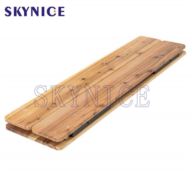 3 PCS Beer Table Bench Set Складной деревянный столик для пикника