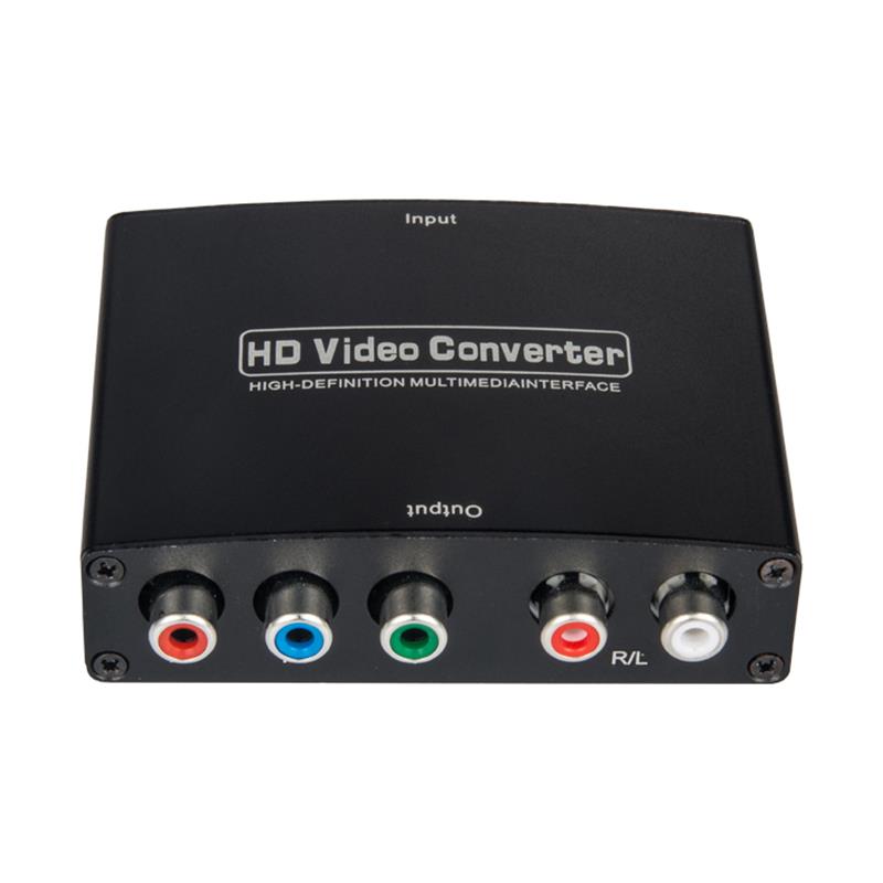 HDMI TO YPbPr + R / L Аудио конвертер 1080P