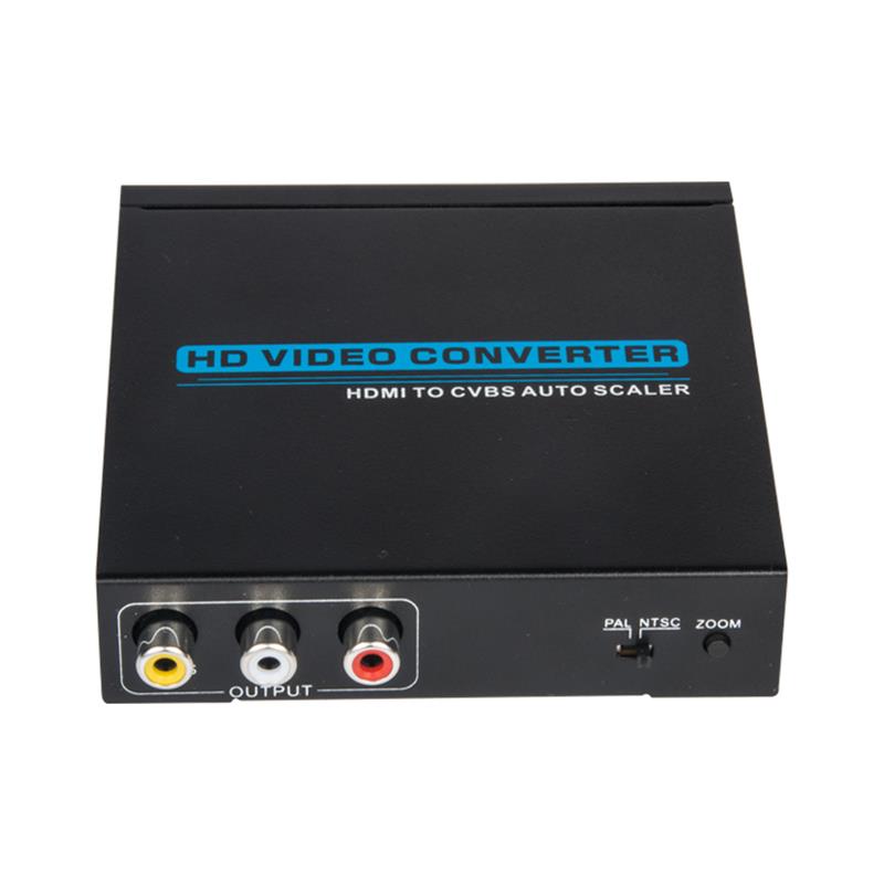 Высококачественный конвертер HDMI в AV / CVBS Auto Scaler 1080P