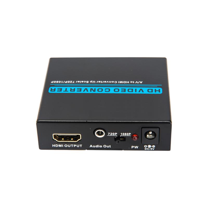 Конвертер AV / CVBS TO HDMI + AUDIO (Up Scaler 720P / 1080P)