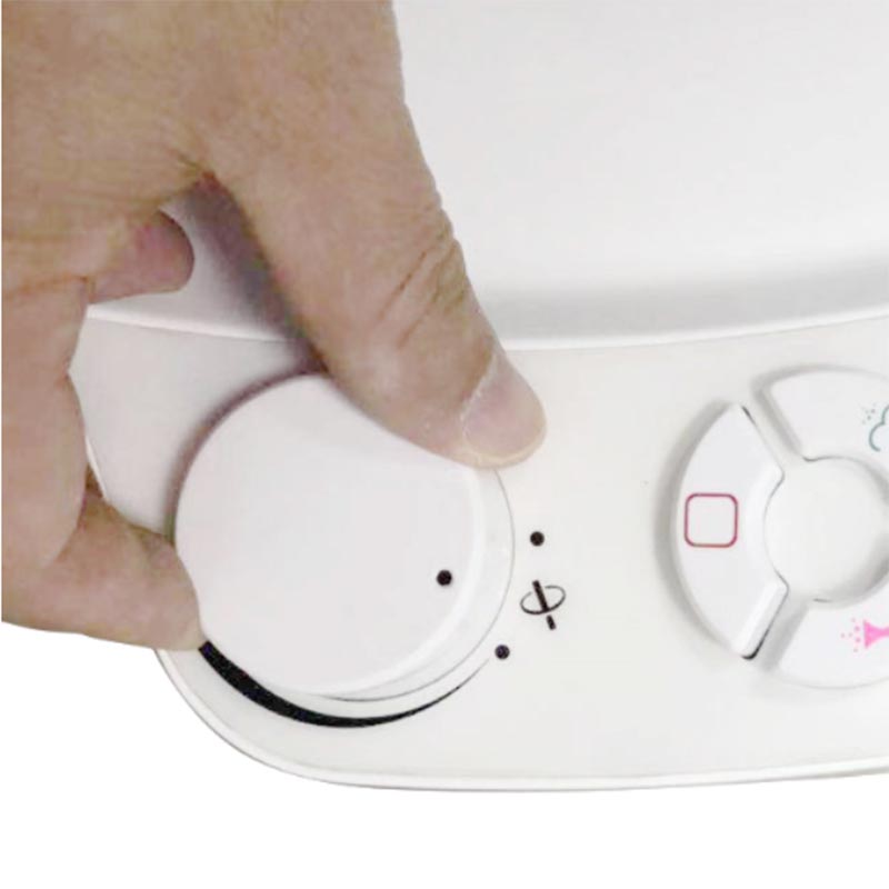 Круглое нажатие кнопки биде унитаза