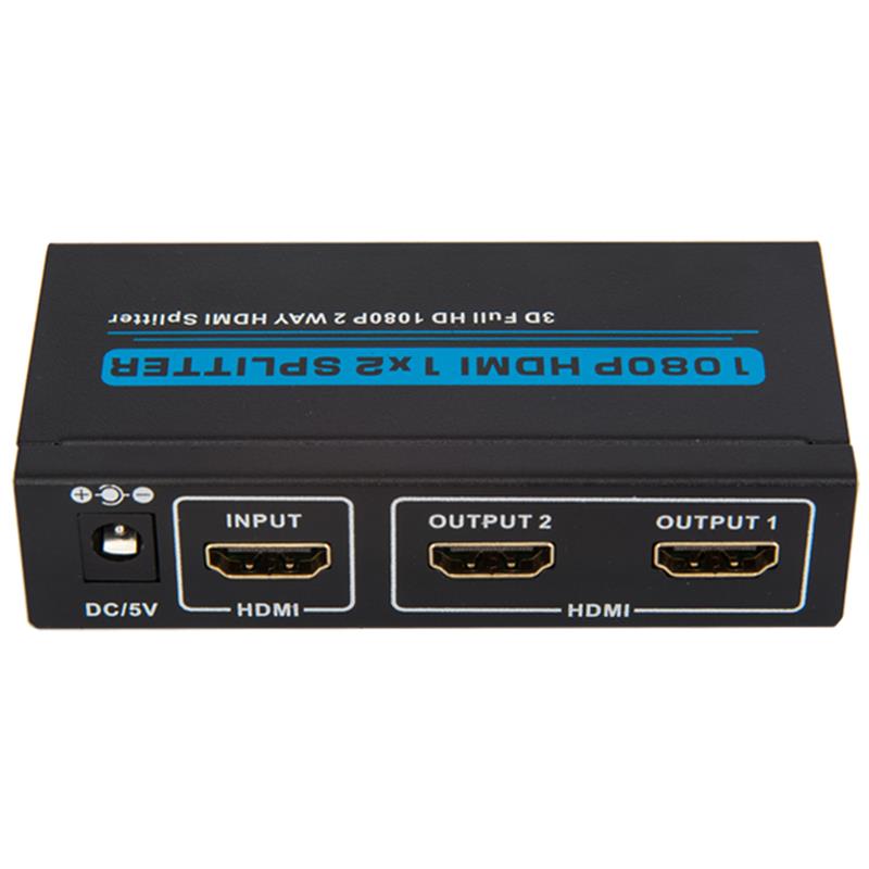 Два порта HDMI 1x2 Splitter Поддержка 3D Full HD 1080P