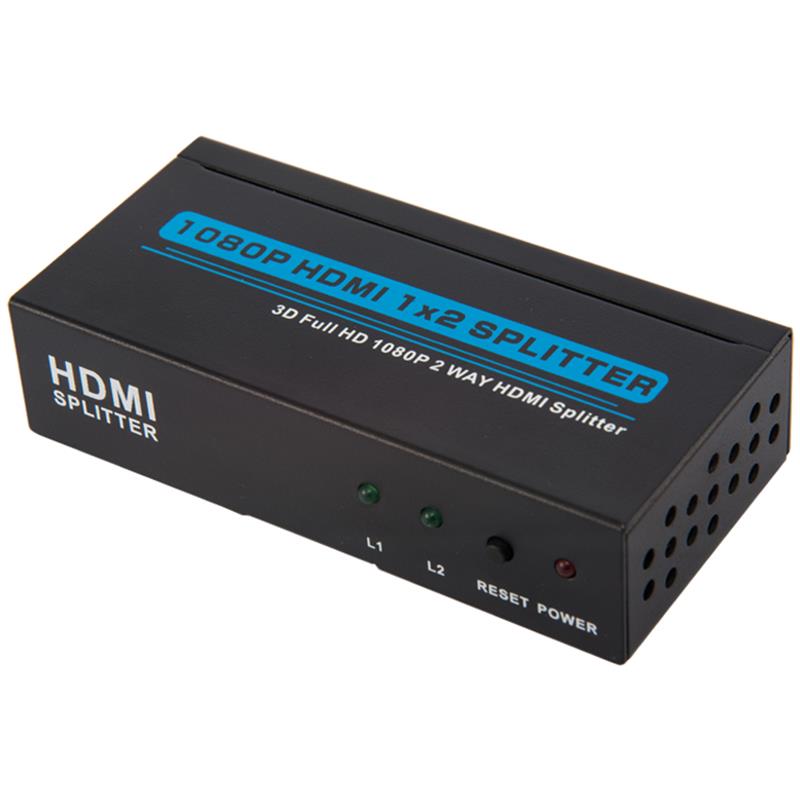 Два порта HDMI 1x2 Splitter Поддержка 3D Full HD 1080P